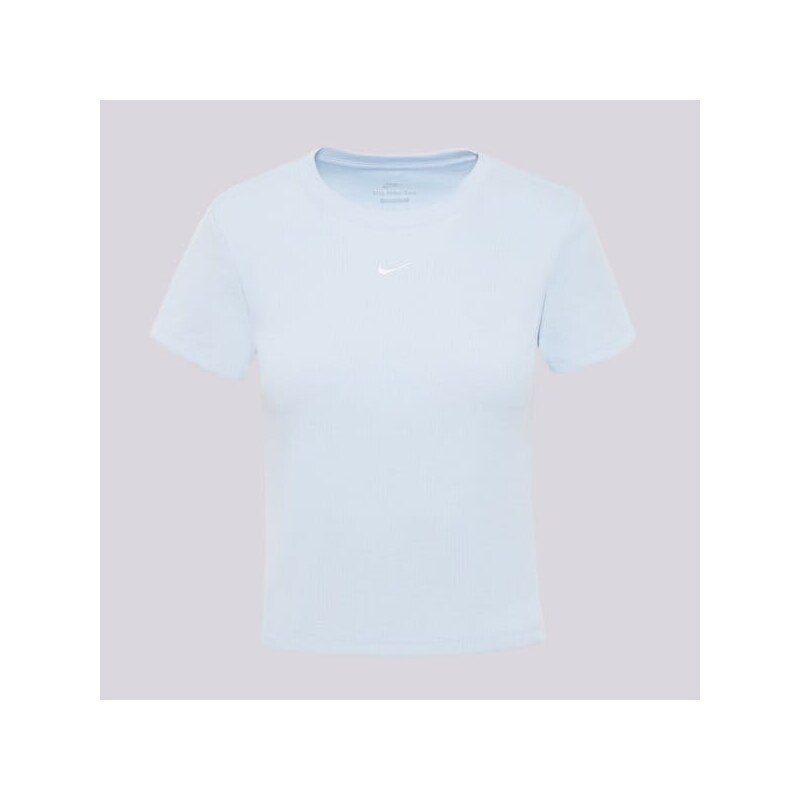Nike Tričko W Nsw Rib Tght Ss Tee ženy Oblečenie Tričká HV4994-407 68495740