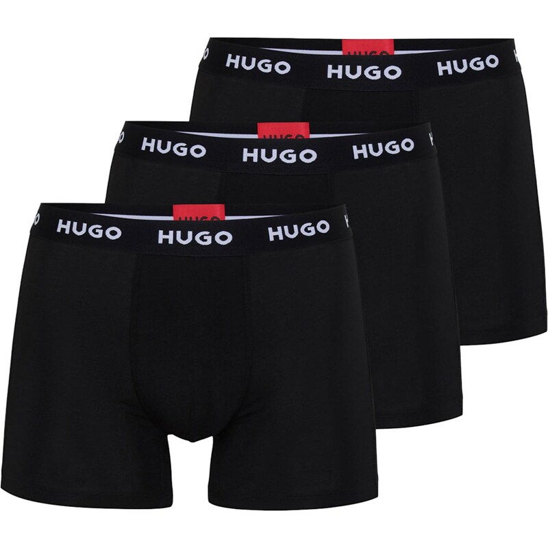 HUGO Boxerky červená / čierna / biela 65268106