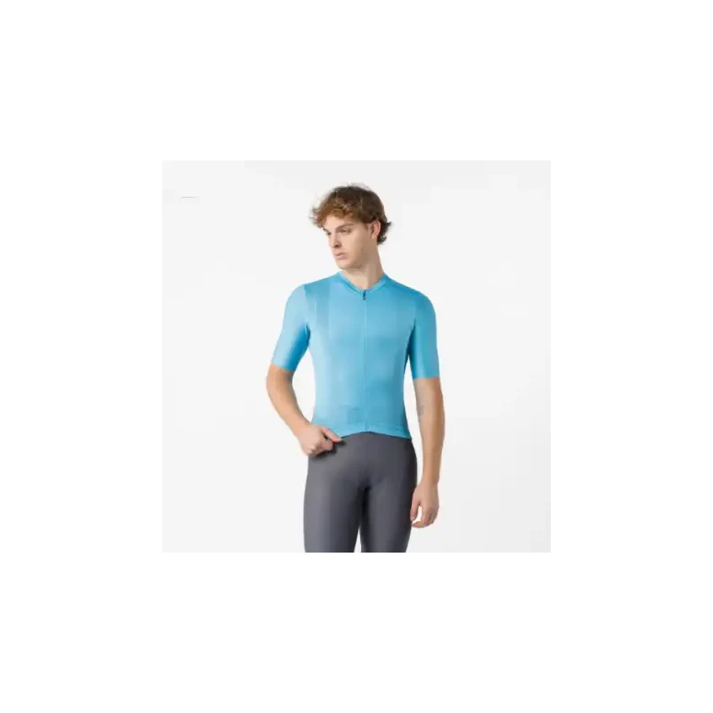 E-shop Castelli Espresso 2 pánsky dres krátky rukáv Neon Cobalt vel. L