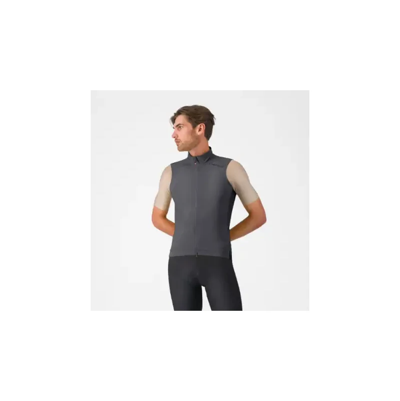 Castelli Espresso 2 pánska vesta Smoky Gray vel. M 68496714