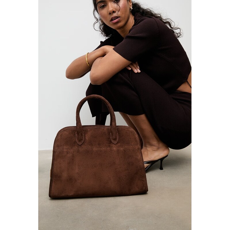 Semišová kabelka Answear.LAB 66196469