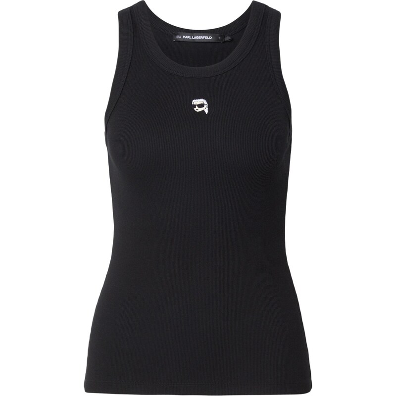 Karl Lagerfeld Top IKON čierna / biela 67362090