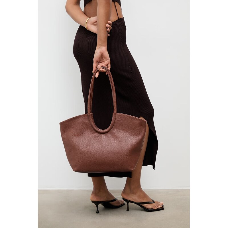 Kožená kabelka Answear.LAB z kolekcie Unscripted 66878975