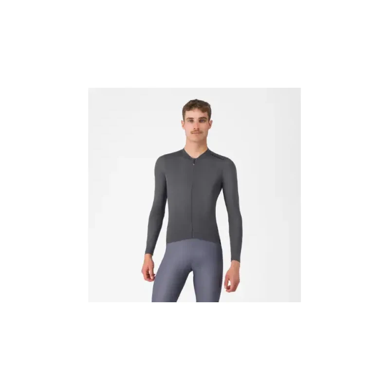 E-shop Castelli Espresso 2 pánsky dres dlhý rukáv Smoky Gray vel. L