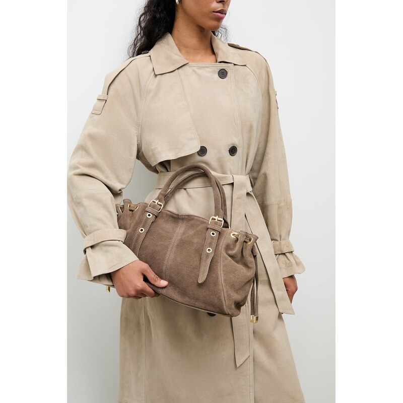 Semišová kabelka Answear.LAB 67547203