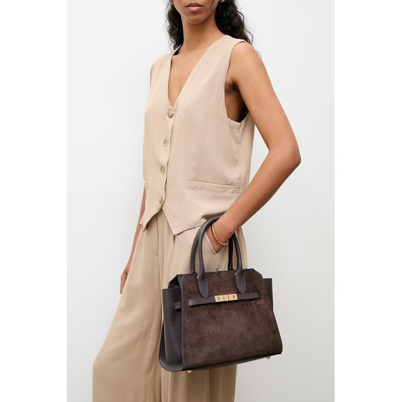 Semišová kabelka Answear.LAB 67547208