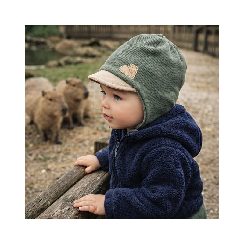 RADA Chlapčenská čiapka Kapibara Rebro 46458255