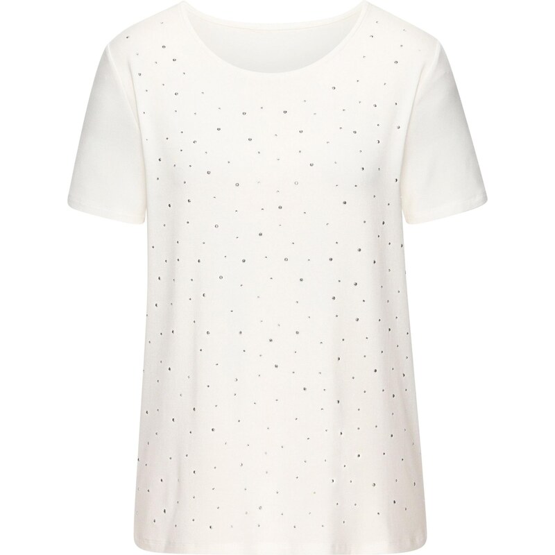 LASCANA Tričko krémová / priehľadná 68500480