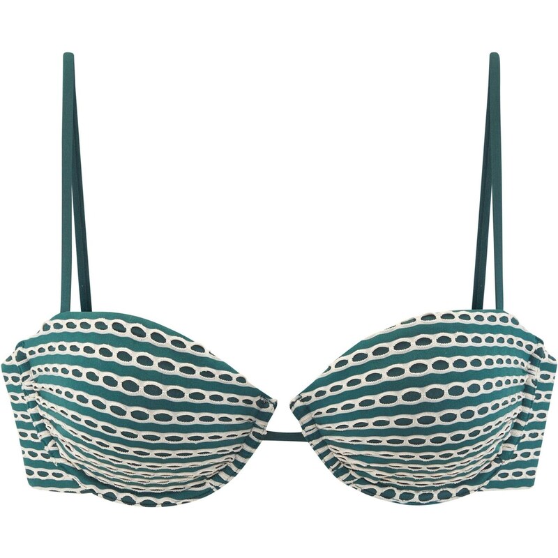 Copenhagen Studios Bikinový top petrolejová 68500488