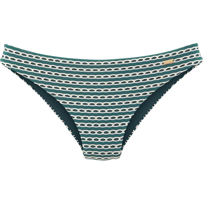 Copenhagen Studios Bikinové nohavičky petrolejová / biela 68500489