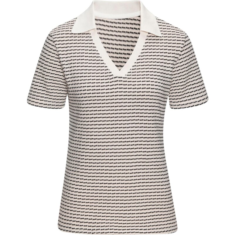 VIVANCE Tričko čierna / vaječná škrupina 68500566