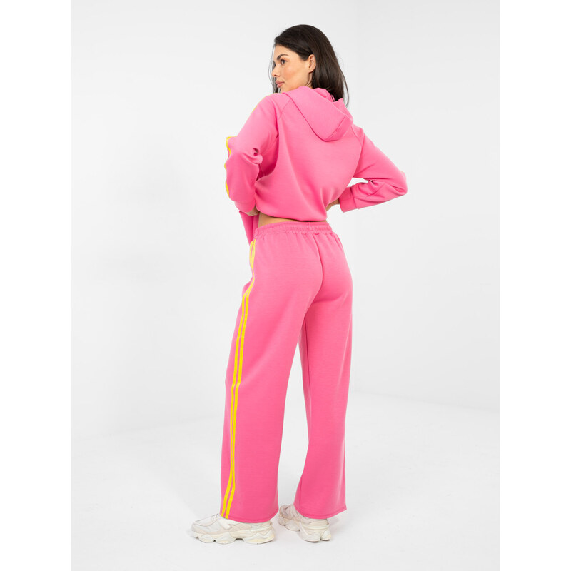 RUE PARIS Oversized mikina so zipsom, tmavoružová 68498404