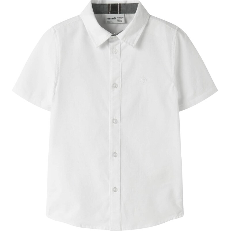NAME IT Košeľa NKMNEWSA biela 68500692