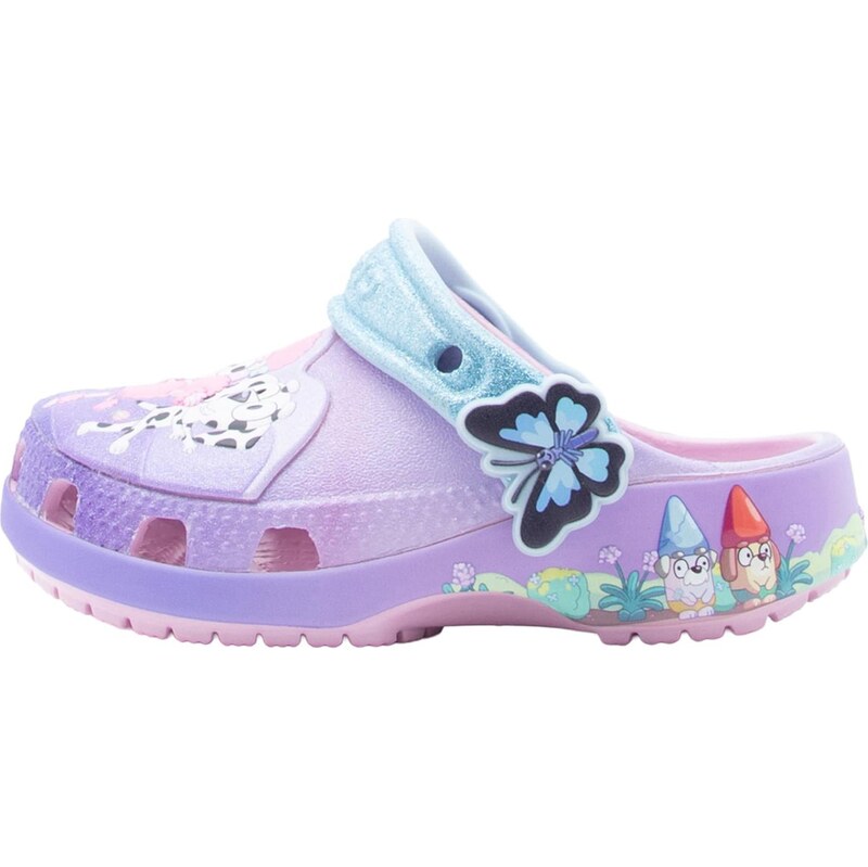 Crocs Otvorená obuv Bluey svetlomodrá / levanduľová / ružová / čierna 68500865