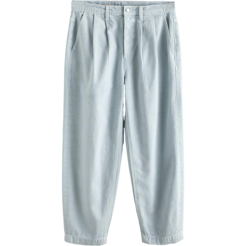 Next Plisované rifle svetlomodrá 68501076