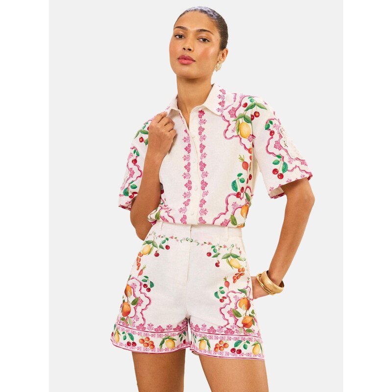 love & roses Nohavice svetlobéžová / jablková / koralová / purpurová 68501215