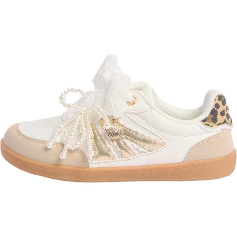 Lipsy Tenisky tmavobéžová / zlatá / čierna / biela 68501234