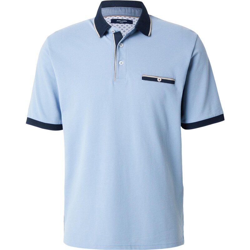 Jack & Jones Premium Tričko svetlomodrá / tmavomodrá 68501534