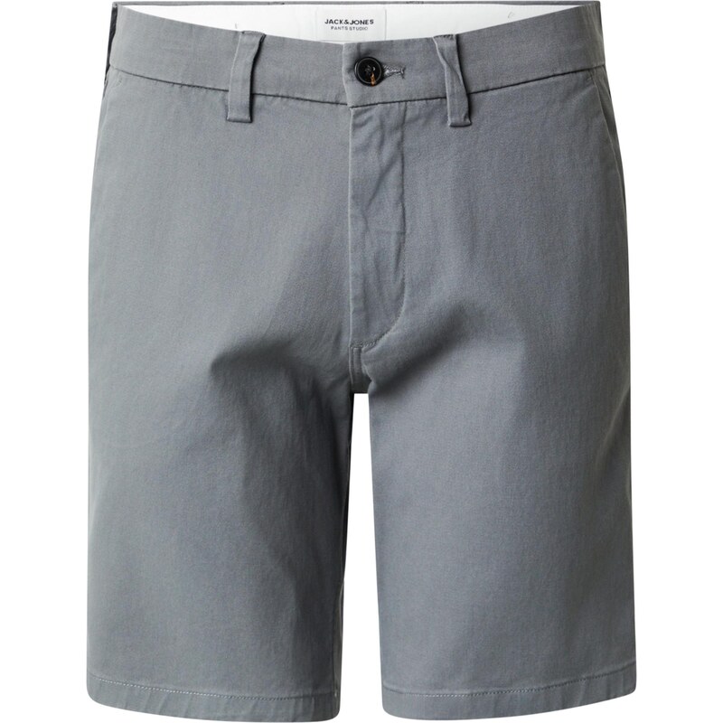 JACK & JONES Chino nohavice JPSTMARCO tmavosivá 68501569
