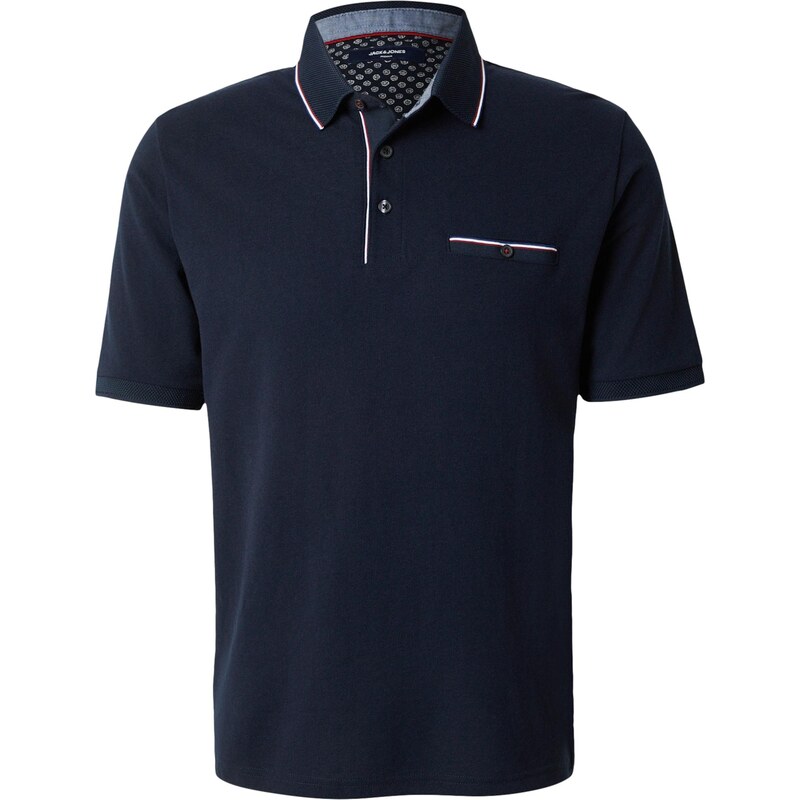 Jack & Jones Premium Tričko modrá / tmavomodrá / biela 68501574