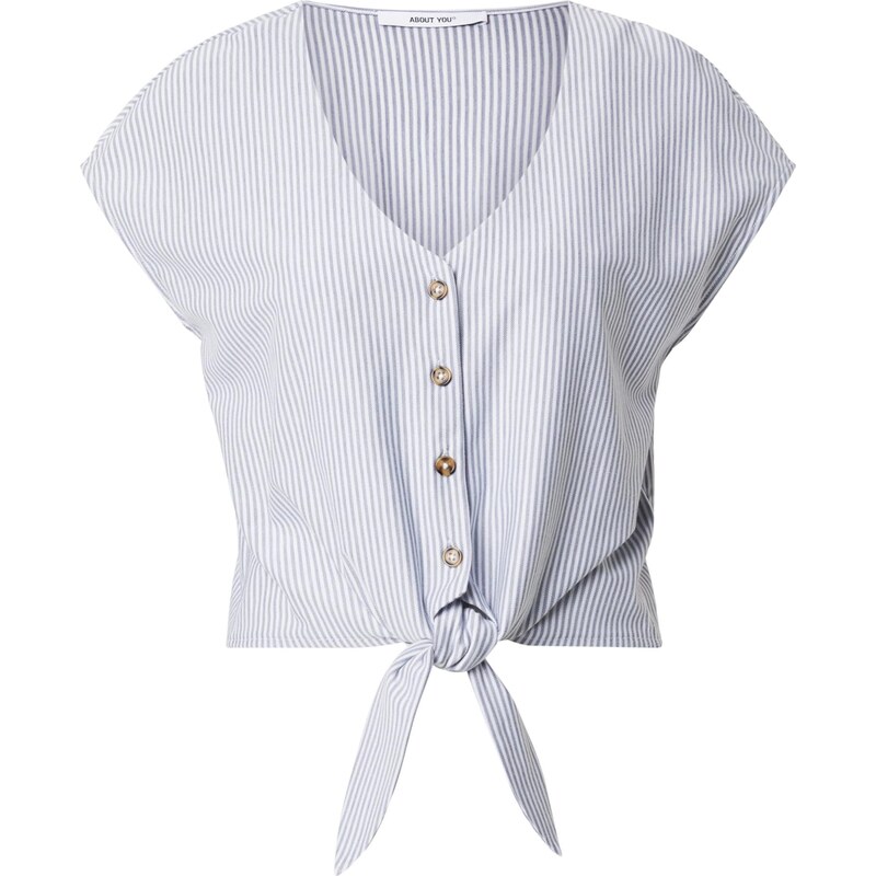 ABOUT YOU Tričko Jarina opálová / biela 68501540