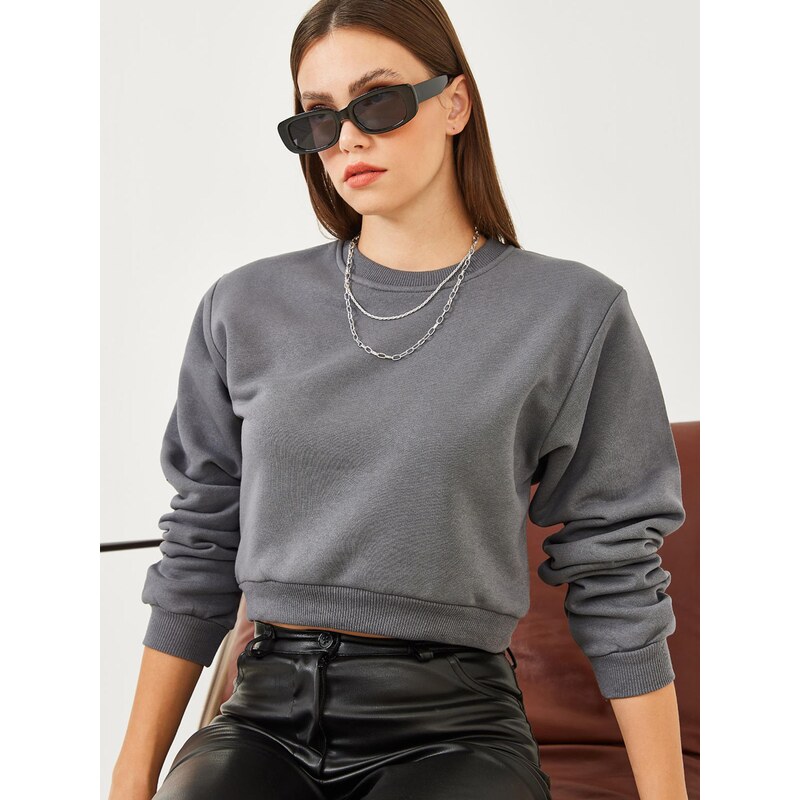 Bianco Lucci Mikina tmavosivá 68501657