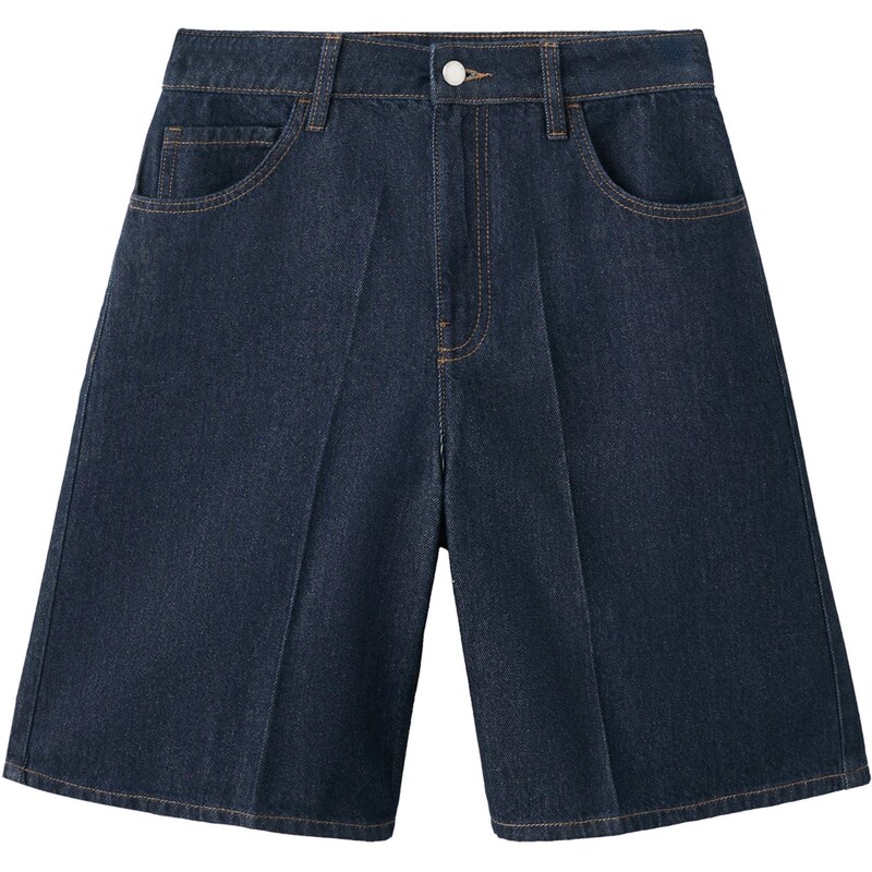 MANGO Džínsy CAMILLA tmavomodrá 68500939