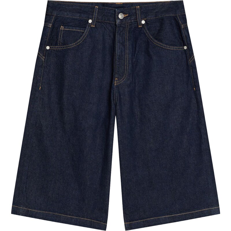 Bershka Džínsy farba ťavej srsti / námornícka modrá 68501317