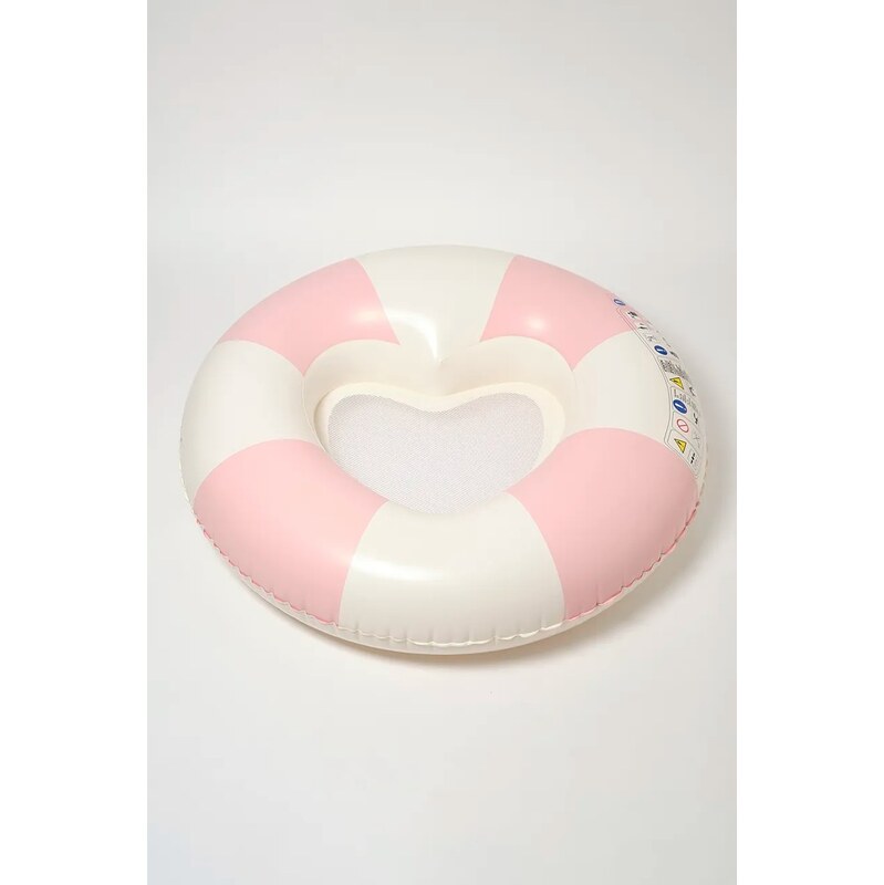 Detské plávacie koleso SunnyLife Stole My Heart Pink Stripe 63455158