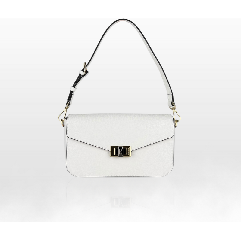 CROMIA MINA 2012 kožená kabelka – biela 68502156