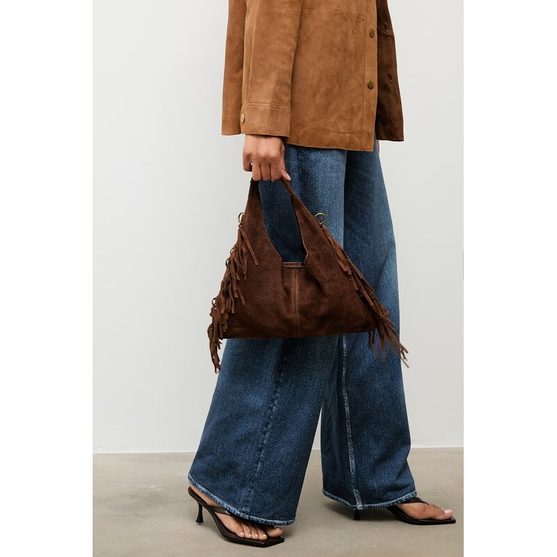 Semišová kabelka Answear.LAB 66879102