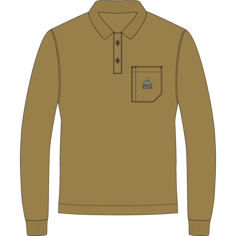 Tričko dlhý rukáv LEATT Polo Team 68502367