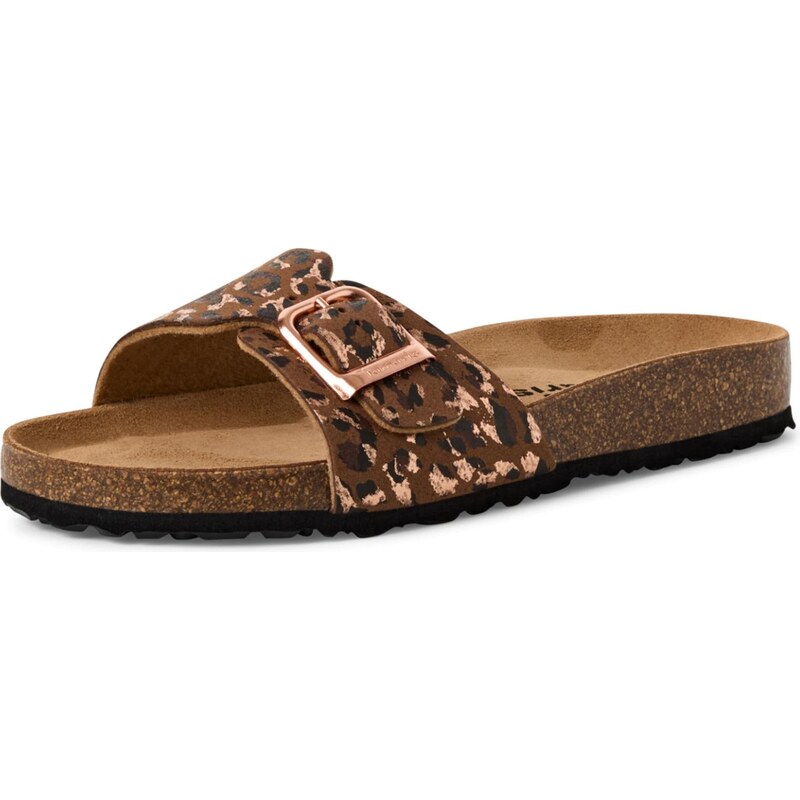 Tamaris Šľapky karamelová / ružová / čierna 68503719