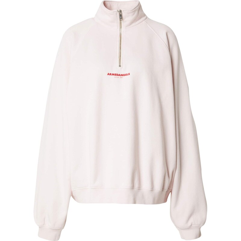 ARMEDANGELS Mikina krémová / svetločervená 68503734