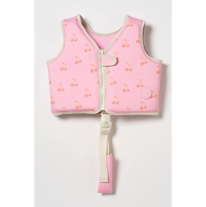 Detská plavecká vesta SunnyLife Cotton Candy Cherry 2-3 years 63454667