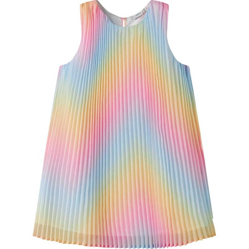 NAME IT Šaty NKFFLECING SPENCER pastelovo modrá / žltá / staroružová 68503915