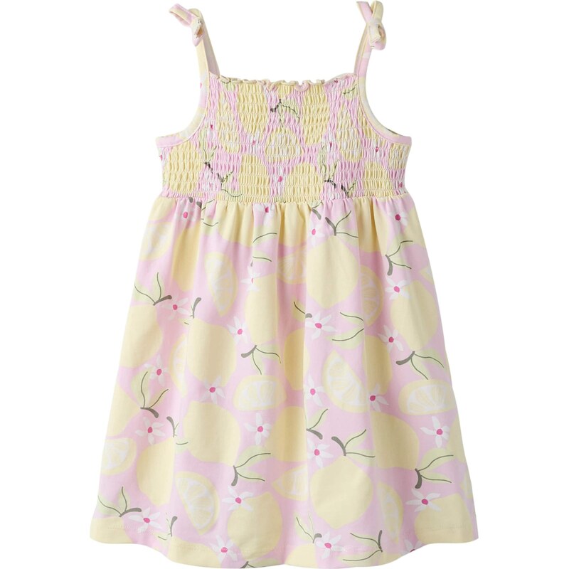 NAME IT Šaty NMFFILUAZ žltá / zelená / svetloružová / biela 68503921