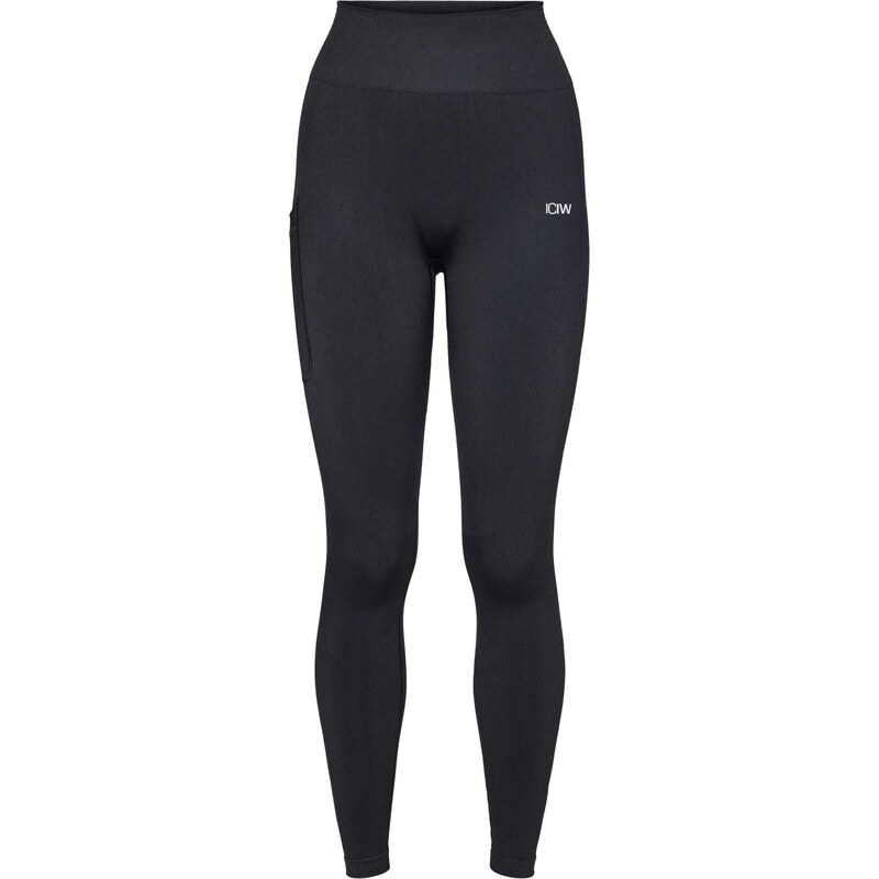 ICANIWILL Športové nohavice Define Seamless čierna 68503999