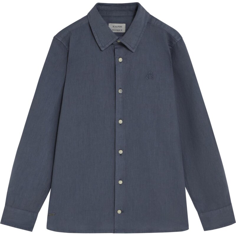 Scalpers Košeľa modrá 68504031