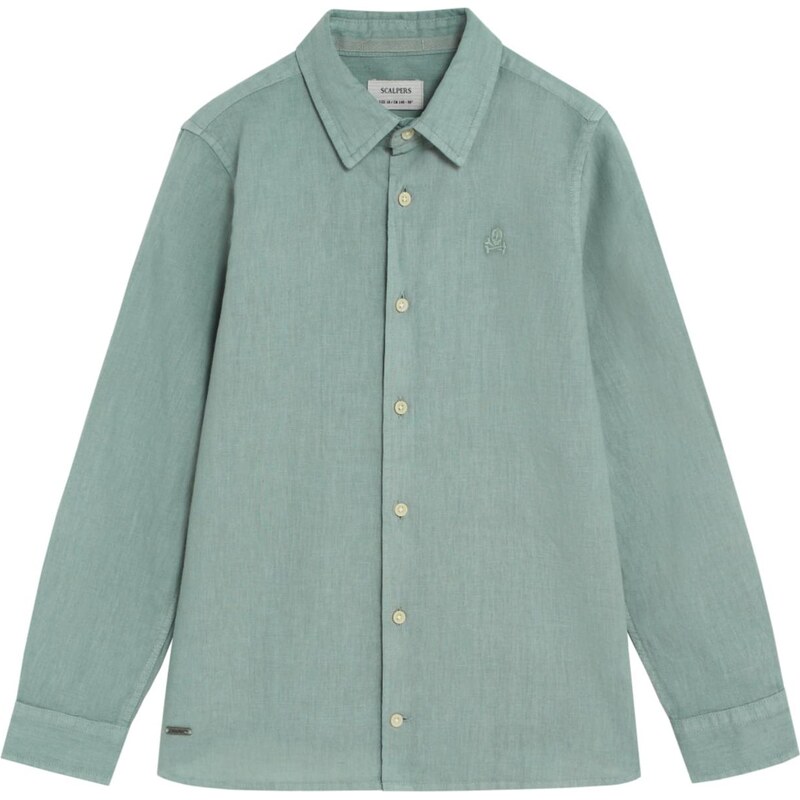 Scalpers Košeľa svetlozelená 68504032
