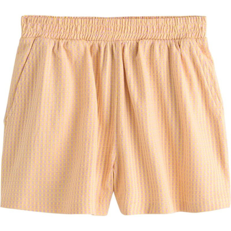 Next Nohavice žltá / svetlofialová 68504049