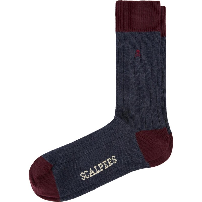 Scalpers Ponožky modrá / námornícka modrá 68504073