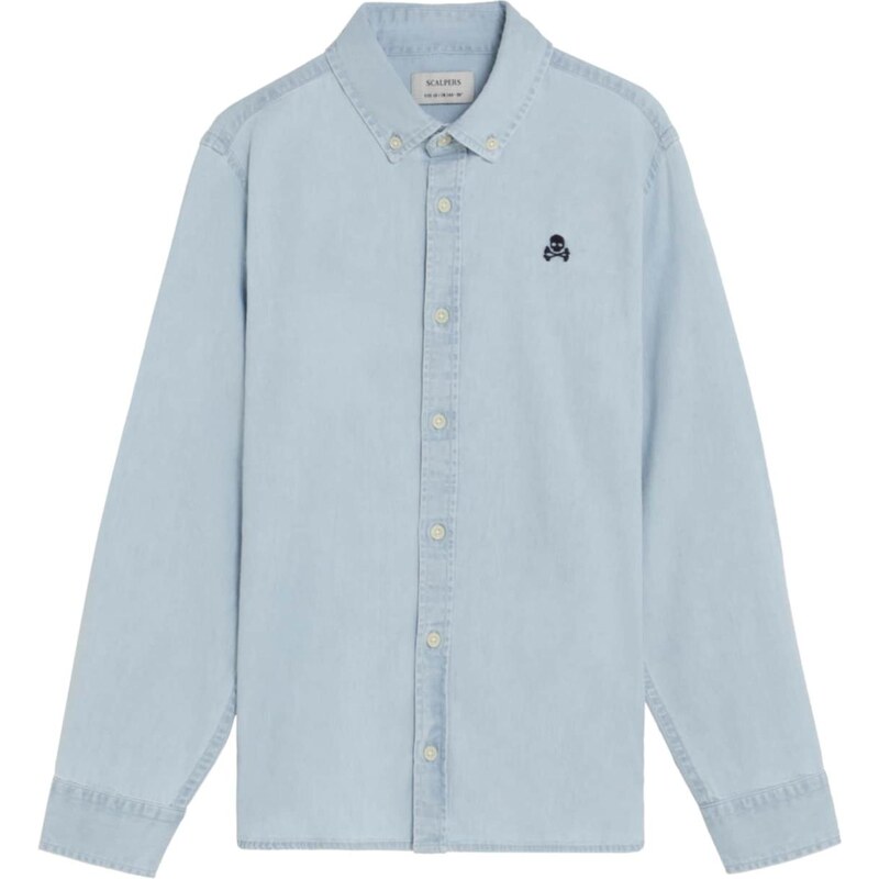 Scalpers Košeľa modrá / svetlomodrá 68504148