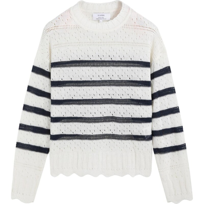 Scalpers Sveter modrá / námornícka modrá 68504149