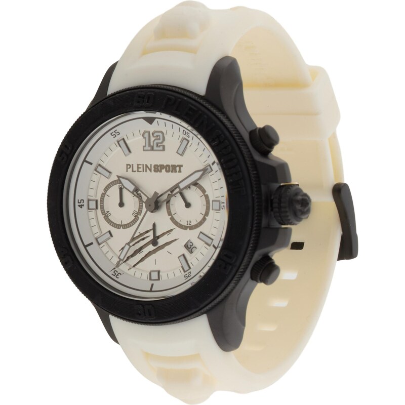 Plein Sport Analógové hodinky Warrior Tech čierna / biela 68504169