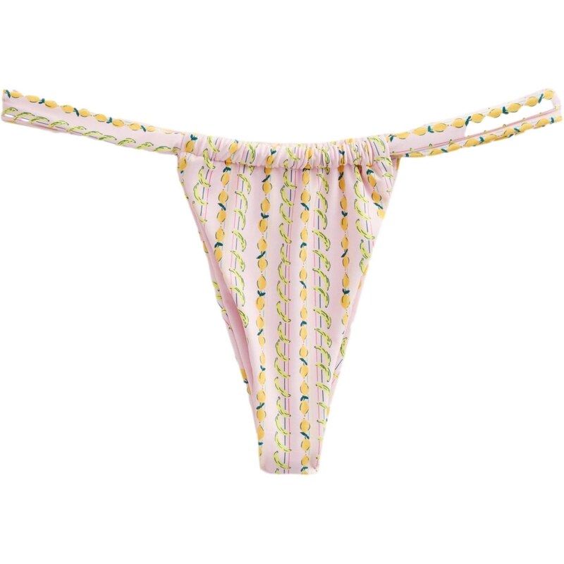 Next Bikinové nohavičky žltá / zelená / ružová 68504257
