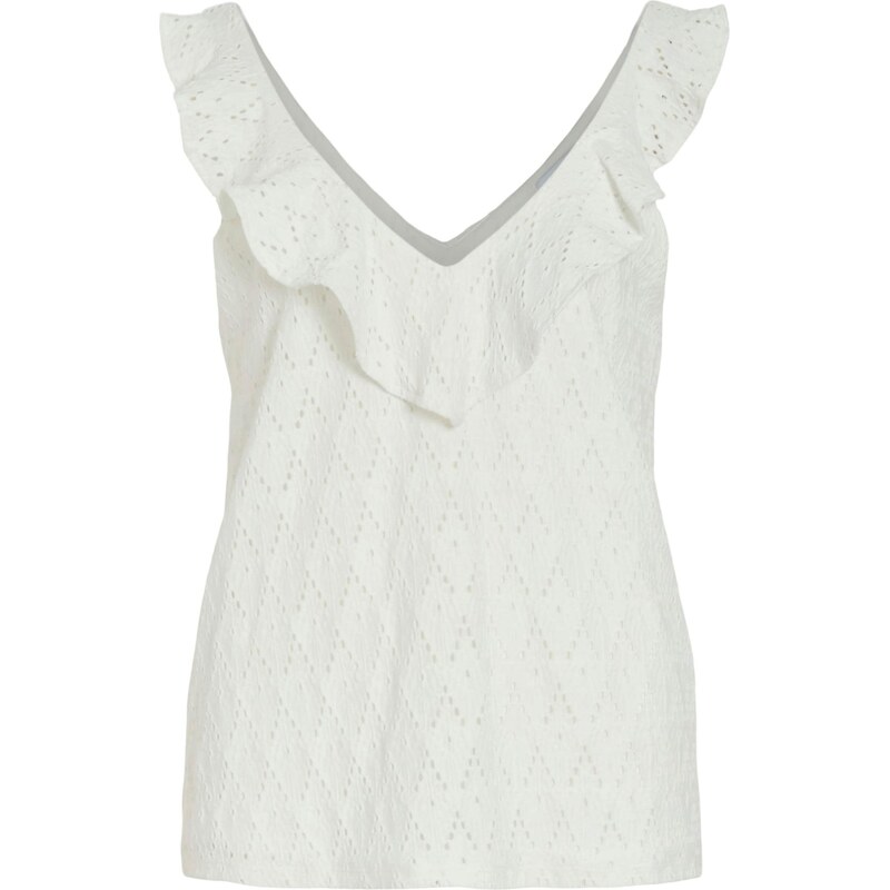 VILA Top VIAMALINA biela 68504306