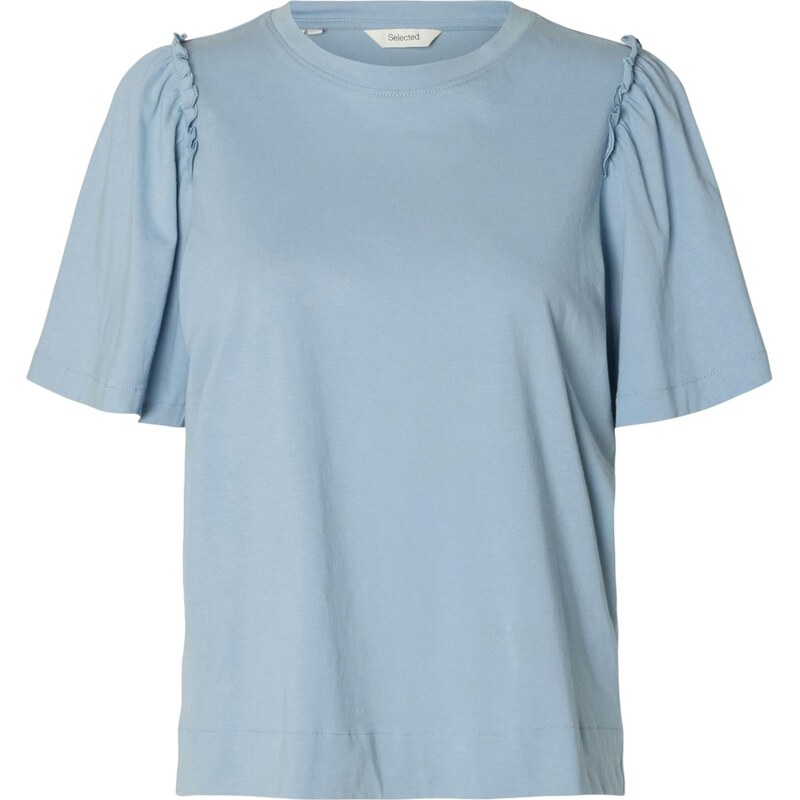 SELECTED Tričko SLFPENELOPE dymovo modrá 68504338