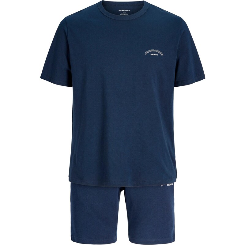 JACK & JONES Joggingová súprava JJCOLLEGE námornícka modrá / biela 68504352