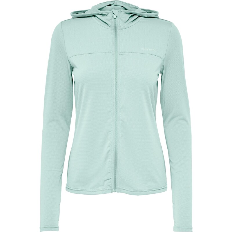 ONLY PLAY Športová mikina so zipsom ONPMILA mätová 68504408